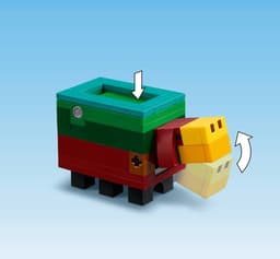 Lego Minecraft 21260 De Kersenbloesemtuin Bouwstenen — thumbnail 5