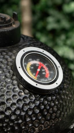 Patton Premium Kamado 15" Table Chef - Medium - Ø33,5 cm - Zwart — thumbnail 5