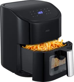 MOA Airfryer XL - 8 voorgeprogrammeerde programma's - 1600W - 4,5L Inhoud - 50ºC tot 200ºC - Zwart — thumbnail 1