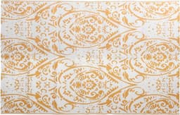 vidaXL - Buitenkleed - ARAKIL - 190x290 - cm - PP - oranje - en - wit — thumbnail 3
