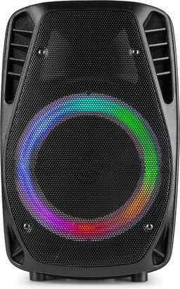 Mobiele geluidsinstallatie - Fenton FT8LED-MK2 met Bluetooth en microfoon - 300W — thumbnail 3