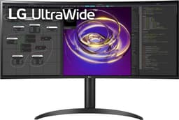 LG 34WP85C-B 34 Inch UltraWide QHD IPS Curved Monitor — thumbnail 1