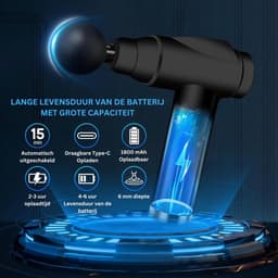 ApexArte® Massage Gun Professioneel - Massage Apparaat - Theragun — thumbnail 4