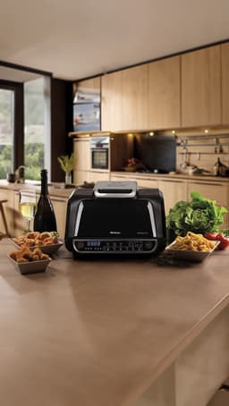 Ariete 4635/00 - Airfryer XXL - 2-in-1 Grill & Hetelucht Friteuse - 8 liter - Zwart — thumbnail 5
