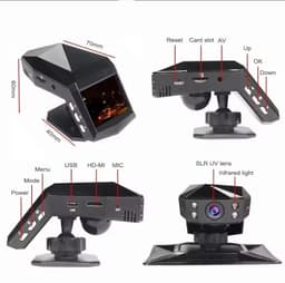 Gabrys® Dashcam voor auto - 4K HD - 1080P - 2" HD scherm - Looprecording - Full HD - Emergency - noodgeval - Nachtzicht - Incl 32GB SD-kaart — thumbnail 5