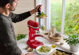 Kitchenaid - Patisserierobot met hefkom 5,6 l 375w imperiumrood - 5KSM60SPXEER — thumbnail 2