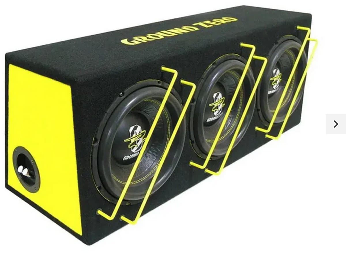 Ground Zero Iridium GZIB 3.250SPL 10" (25cm) cabinet subwoofer — afbeelding 1