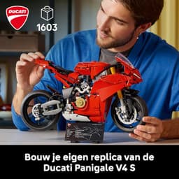 Lego Technic 42202 Ducati Panigale V4 S Motor Bouwstenen — thumbnail 3
