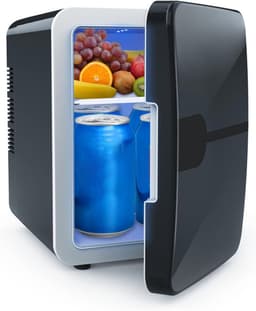 ApexArte® Mini Koelkast - Minibar - Skincare Fridge - Zwart — thumbnail 1