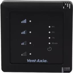 Vent-Axia MultihomeÂ draadloze 4-standenschakelaar met batterij - zwart - SSU-BZ — thumbnail 3