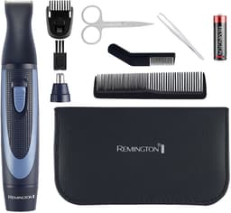 REMINGTON Travel Kit Neushaartrimmer / Detailtrimmerset NE3890 Neus- en oorhaartrimmer Blauw — thumbnail 1