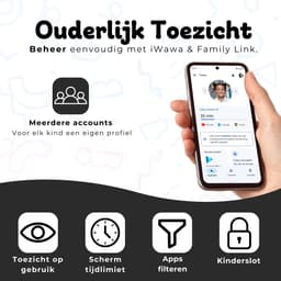 Bosstony Snelle Kids Tablet 10 inch - Ouderlijk Toezicht - 6000mAh Batterij - Android 13 - Incl Beschermpakket - Kindertablet vanaf 3 jaar — thumbnail 3