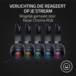 Razer gaming-hoofdtelefoon Kraken Kitty V2, zwart, RZ04-04730100-R3M1 — thumbnail 4