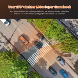 ApexArte® Dashcam voor Auto - Dualdashcam Voor en Achter - Full HD - 1080 - Zwart — thumbnail 5