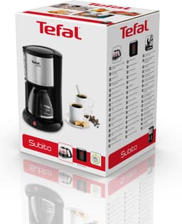 Tefal Subito CM3608 - Filter Koffiezetapparaat - Glazen Kan - 10 Koppen - Compact Design — thumbnail 5