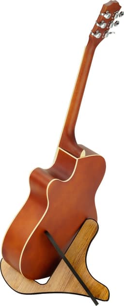 Gitaarstandaard - Standaard voor akoestische en klassieke gitaar - hout — thumbnail 5