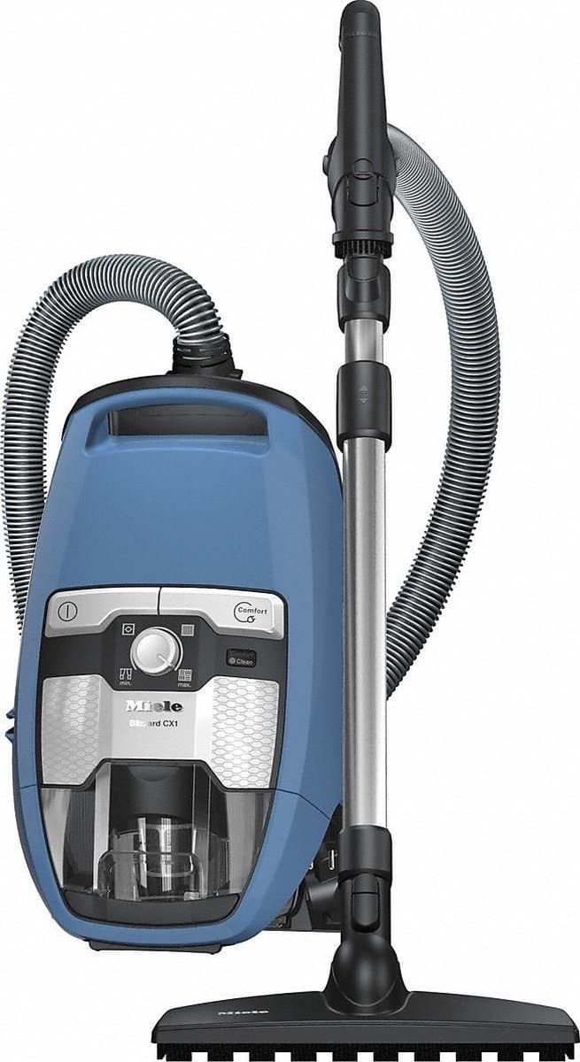Miele Blizzard CX1 Parquet EcoLine - Stofzuiger zonder zak - Techblauw — afbeelding 1