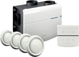 Orcon alles-in-een pakket randaarde stekker MVS 15R 520m3/h + rft bediening + 4 ventielen — thumbnail 3