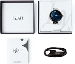 Smart Horloge Lyra Medium Mesh Zilver — thumbnail 1