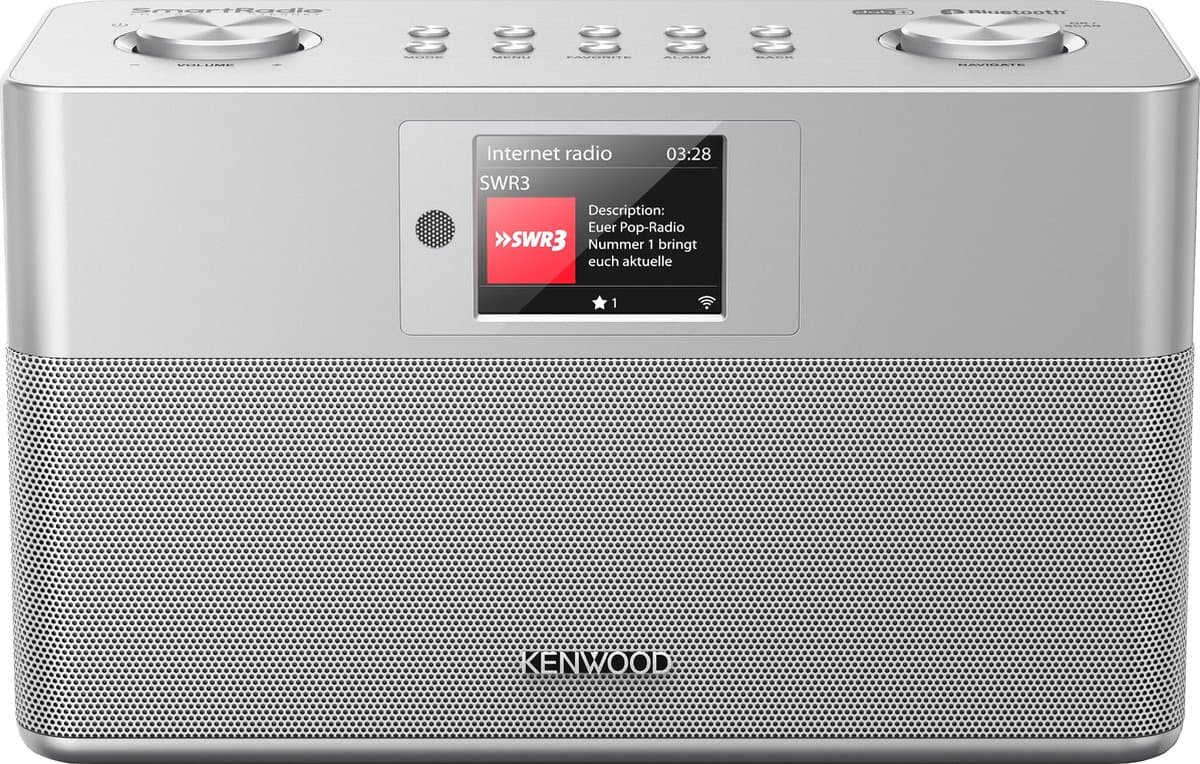 Kenwood CR-ST100S - Smart Internet Radio - DAB+ - Zilver — afbeelding 1