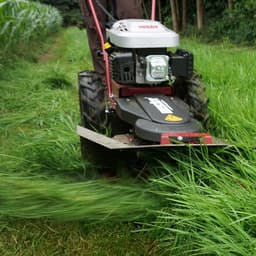 Hecht 5060 hooggrasmaaier en ruwterreinmaaier - met messen - 60 cm werkbreedte — thumbnail 5