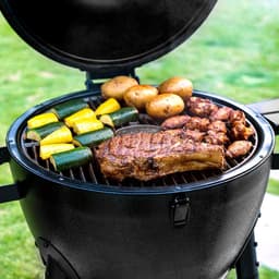 Char-Griller Akorn Kamado BBQ Ø50 cm – Houtskool Barbecue en Smoker – Lichtgewicht Stalen Kamado – voor 4-6 Personen — thumbnail 3