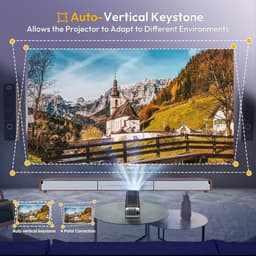 Equivera Mini Beamer - Draagbare Beamer - Beamer - Mini Beamer Projector - Projector - Mini Projector — thumbnail 5