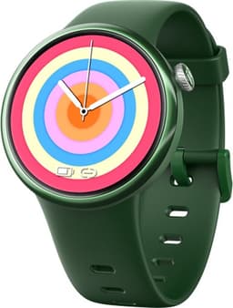 Smartwatch Kinderen – Stappen – Hartslag – Calorieën – Slaap Monitor – Legergroen — thumbnail 4