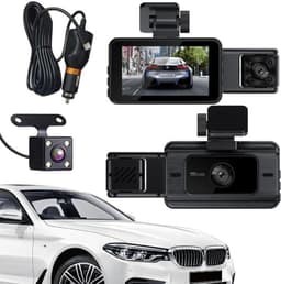 Lexium Dashcam voor auto - Dashcam - Dashcam voor auto voor en achter - Dashcam voor en achter - Dashcam voor en achter draadloos - Dual dashcam — thumbnail 1