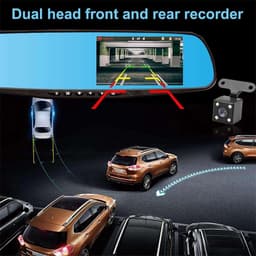 Lexium Dashcam voor auto - Dashcam - Dashcam voor auto voor en achter - Dashcam voor en achter - Dashcam voor en achter draadloos - Dual dashcam — thumbnail 3