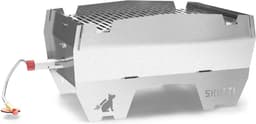 SKOTTI Gas BBQ Draagbaar – RVS Camping Barbecue 3,3 kg – Compact Opvouwbaar Incl. Tas — thumbnail 1