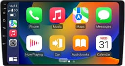 10.1 inch Android | 4 GB & 64 GB | Carplay & Android Auto | Universeel 2din autoradio | Dubbeldin radio scherm | Met iso stekker | Universele 2 din 10.1" scherm | Bluetooth, Wifi, dubbel din 10 inch | — thumbnail 1