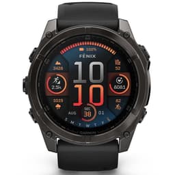 Garmin Fenix 8 Sapphire AMOLED 51mm - Carbon Gray DLC Titanium - Multisport GPS Smartwatch - Zwart/Grijs — thumbnail 2