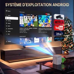 Equivera Mini Beamer - Draagbare Beamer - Beamer - Mini Beamer Projector - Projector - Mini Projector — thumbnail 5