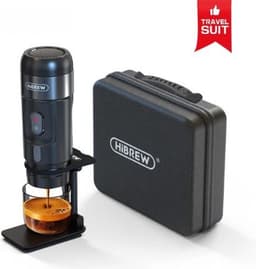 MensStore Draagbaar Koffiezetapparaat - Koffiemachines - Voor Auto & Thuis - 3-in-1 - Compatibel Met DG Cups, Nes Cups En Filter Koffie — thumbnail 1