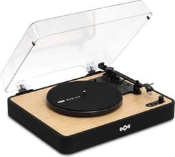 House of Marley Revolution Bluetooth Platenspeler - LP Speler - Vinyl - Ingebouwde Stofkap - Auto-stop - Audio Technica element - Anti Skate - Gemaakt van Duurzame Materialen — thumbnail 1