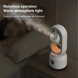 Draagbare Airco - Ventilator met 6 Standen - Aircooler en Luchtbevochtiger - Geluidsstil - Nevelsprayer — thumbnail 4