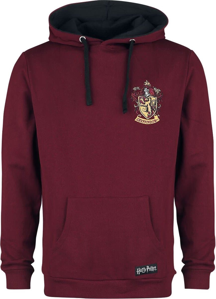 Harry Potter Gryffindor Heren Trui met capuchon - bordeaux - XL — afbeelding 1