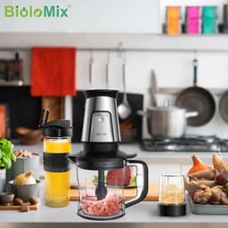 Eszenzics™ 3-In-1 Multifunctionele Keukenmachine - 700W - 1.2 liter - Easy Clean - Compact - Juicer - Maler - Blender - Hakmolen - Smoothie - Mixer — thumbnail 3