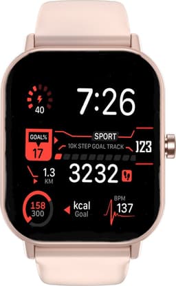 Fitgreat Grand 7 - Smartwatch- Smartwatch Dames - Heren& Kinderen- 2025 Model - Roze — thumbnail 4