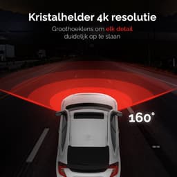 RedTiger F4 Dashcam voor auto - Ultra 4K - Voor camera - WiFi en GPS - 2 Inch met App - Dashcams - Sony Sensor - Nachtzicht - Parkeerbewaking - G Sensor - Loop opname - — thumbnail 5