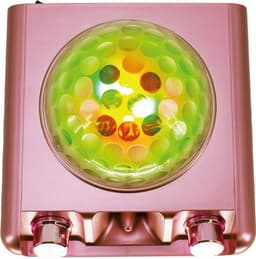 N-GEAR Disco Block 410 - Karaoke Set - Bluetooth Speaker - Party Box met 2 Microfoons - Space Pink - Limited Edition — thumbnail 5