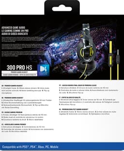 Nacon RIG 300 HSW Pro Bedrade Gaming Headset - PS5 & PS4 - Acid Camo — thumbnail 4