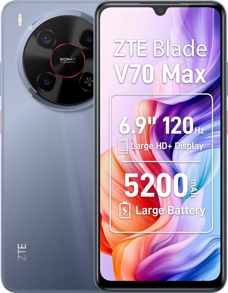 ZTE Blade V70 MAX - 4G - 256 GB Grijs — afbeelding 1