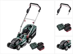Metabo RM 36-18 LTX BL 36 accugrasmaaier 36 V ( 2x 18 V ) LTX Brushless + 2x accu 8.0 Ah + lader — thumbnail 1