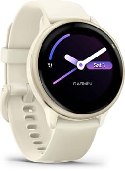 Garmin Vivoactive 6 Music Goud/Wit — thumbnail 2