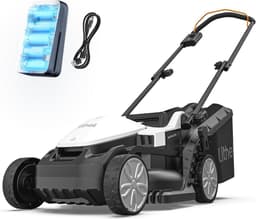 Accugrasmaaier met borstelloze elektromotor voor gazon tot 500 m² — thumbnail 1