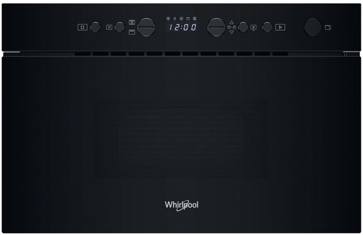 Whirlpool WMN14BB magnetron Zwart Grill-magnetron Ingebouwd 22 l 750 W — afbeelding 1