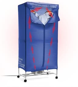 Draagbare Wasdroger - Capaciteit 15 kg - Blauw — thumbnail 1