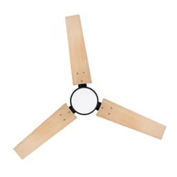 Jata JVTE4250 - Plafondventilator met verlichting - tot max 20 m2 - 106cm - met houteffect - zwart — thumbnail 3